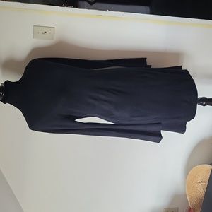 Black Turtleneck Sweater Dress